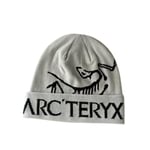 Arcteryx Bird Head Svart Toque Beanie Hatt Keps Ljusgrå Light grey