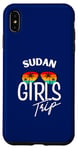 Coque pour iPhone XS Max Girls Trip Soudan Voyage Vacances Femmes Soudan