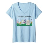 SpongeBob SquarePants In Loving Memory Of Sleeping In T-Shirt avec Col en V