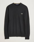 Fred Perry Classic Crew Neck Jumper Black