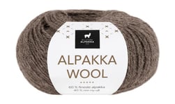 Alpakka Wool - Brun melert Frg: 506