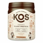 Organic Plant Protein Powder Chocolate 13.75 Oz By Kos