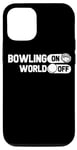 Coque pour iPhone 12/12 Pro Bowling Quilles Boule - Joueur Jeu De Bowling