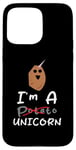 Coque pour iPhone 15 Pro Max Funny Potato I'm A Potato Unicorn Funny Patate Unicorn Memes