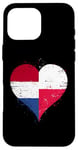 iPhone 16 Pro Max Heart Flag for Half Polish Half Dutch A Poland Netherlands Case