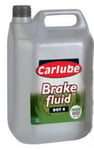 Bremsevæske DOT 4. 4,55 liter. Carlube