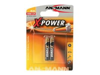 Ansmann X-Power Mini Aaaa - Batteri 2 X Aaaa - Alkaliskt