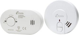 Kidde KCOSAC Battery Powered 29HD Smoke Alarm & K5CO Carbon Monoxide Alarms