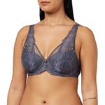 Triumph Women's Wild Peony Florale WP, Molded Bra, Pebble Grey