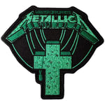 Metallica - Patches - Standard - Master Of Puppets Green Cross - T500z