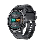 RUMOCOVO Montre connectée de sport pour hommes, Bluetooth, étanche IP67, 1572 - Noir