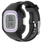 Garmin Forerunner 10 / 15 silikonfodral till smartklocka - Svart