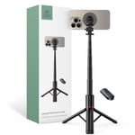 Tech-Protect L06S Selfie-Stick med Tripod & Bluetooth - MagSafe-Kompatibel - Svart