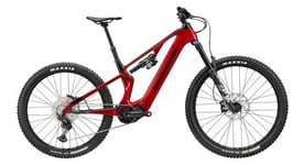 Vtt electrique tout suspendu cannondale moterra sl 2 shimano deore xt 12v 600wh mx 29 27 5    rouge