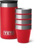 Yeti Rambler Shot Glasses rescue red