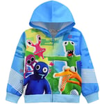 Rainbow Friends Pojkar Hoodie Jacka Cool Blue Sweatshirt Kläder k A 120cm