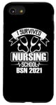 iPhone SE (2020) / 7 / 8 Nurse Graduation Survived Nursing School BSN 2021 Nurse Case