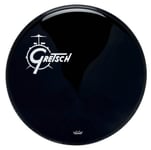 Gretsch Bassdrum head Ambassador Ebony, 18"