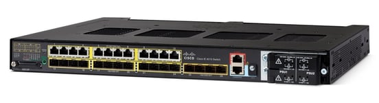 Cisco IE-4010-16S12P network switch Managed L2/L3 Gigabit Ethernet (10/100/1000) Power over Ethernet (PoE) 1U Black