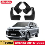 Auton lokasuojat Lokasuojat Toyota Avanza 2016-2022 2017 2018 2019 Roiskesuojat Lokasuojat Edessä Taka Lokasuojat Autotarvikkeet