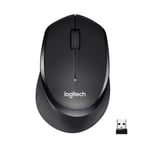 Logitech M330 Silent Plus Wireless Mouse Certified Quiet Long Battery Life