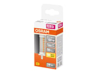 Osram Led Line - Led-Glödlampa - Form: Majs - Klar Finish - R7s - 6.5 W (Motsvarande 60 W) - Klass E - Varmt Vitt Ljus - 2700 K