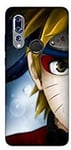 Coque pour Huawei P30 Lite Manga Naruto Blanc