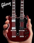 Gibson SG EDS-1275 Doubleneck Cherry Mini Guitar Replica Collectible [New Toy]