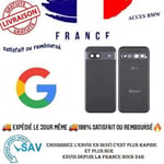 Original Cache Batterie Vitre Arrière Noir Volcanique pour Google Pixel 8A