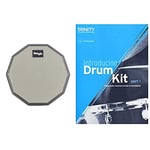 Stagg TD-08R Ten-Sided Shape Desktop Practice Pad, 8-Inch & Introducing Drum Kit part 1 (Trinity College London): Drum Teaching Material