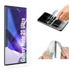 2x For Samsung Galaxy Note 20 Ultra Clear Hydrogel Full Screen Protector Shield 