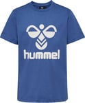 Hummel Kids' hmlTRES T-Shirt Short Sleeve True Navy, 116