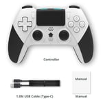 T29 Data Frog-Manette De Jeu Sans Fil Bluetooth Pour Console De Jeu Ps4, Manette Pc, Ps4 Pro, Ps4 Slim ""Nipseyteko