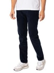 Lois JeansSierra Thin Corduroy Trousers - Navy Blue