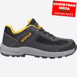 Caterpillar Elmore Mens Lightweight Working Outdoor Safety Trainer Grey