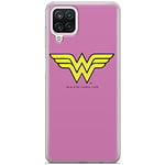 ERT GROUP mobile phone case for Samsung A12 / M12 / F12 original and officially Licensed DC pattern Wonder Woman 005 optimally adapted to the shape of the mobile phone, case made of TPU