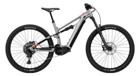 Vtt electrique tout suspendu cannondale moterra neo 4 sram nx sx eagle 12v 630 wh 29   gris orange impact