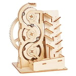 Sarsumir Puzzle 3D Maquette en Bois a Construire Maquette Bois Kit DIY Maquette Engrenage Mécanique la Roue d'eau Trousse de Construction Mécanique pour Enfants Adolescents et Adultes