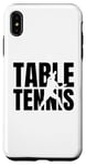 Coque pour iPhone XS Max Joueur de tennis de table Ping Pong