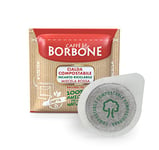 Caffè Borbone Dosette Compostable, Emballage Recyclable, Mélange Rouge - 150 Dosettes de Café - Système ESE