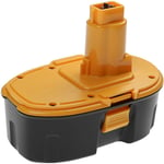 1x Batterie remplacement pour Dewalt DE9096, DE9098, DE9095, DE9039, DC9096, DE9503, DC9099 pour outil électrique (5000 mAh, Li-ion, 18 v) - Extensilo