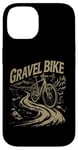 Coque pour iPhone 14 Faites Du Gravelbike Sur Le Gravel