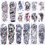 Fake Tattoo Stickers Real Tattoo Effect Vegetable Oil Based Ink Tattoo Stickers