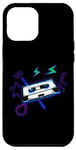 Coque pour iPhone 12 Pro Max Cassette Tape Pencil années 80 rétro vintage musique rétro