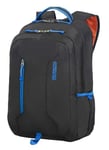 American Tourister Urban Groove 15.6 Inch Laptop Backpack, 47 cm, 27 Litre, Black (Black/Blue)