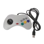 Manette De Jeu Usb Classique Filaire Type Saturn System, Contrôleur De Jeu Pour Pc Et Sega