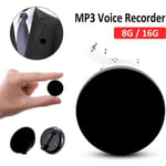 ENREGISTREUR Mini Micro Enregistreur Vocal Espion - 8Go Enregistrement Audio Discret avec Activation Vocale 192 KBPS Autonomie de 38