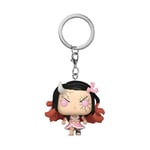 Funko Pop! Keychain: DS - Nezuko Kamado - (Demon Form) - Demon Slayer Novelty Keyring - Collectable Mini Figure - Stocking Filler - Gift Idea - Official Merchandise - Anime Fans - Backpack Decor