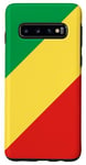 Coque pour Galaxy S10 Drapeau tchadien du Tchad