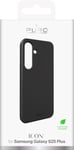 PURO Samsung Galaxy S25+ silicone cover ICON  black